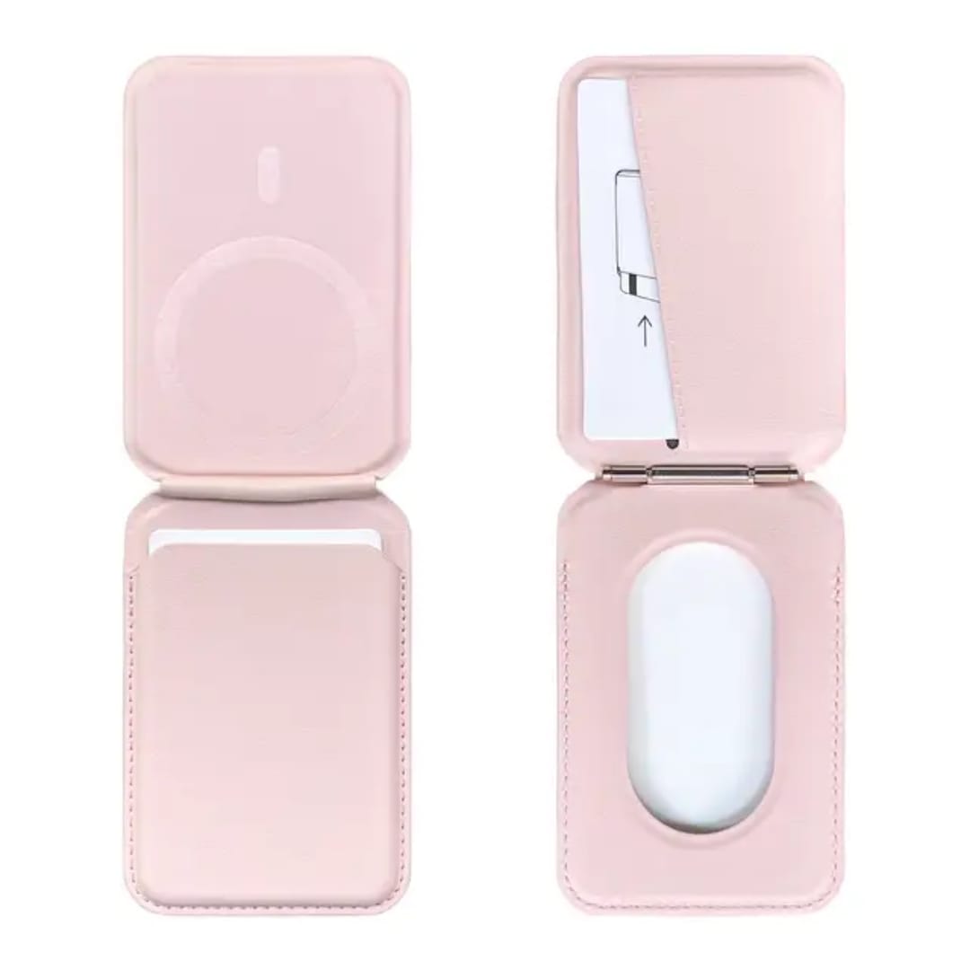 RYLANQ Vegan-Leather Magnetic Wallet Stand