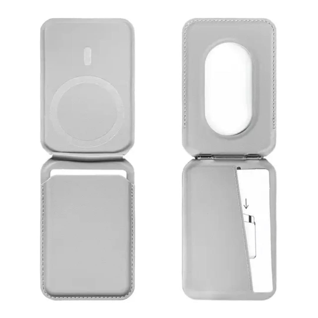 RYLANQ Vegan-Leather Magnetic Wallet Stand