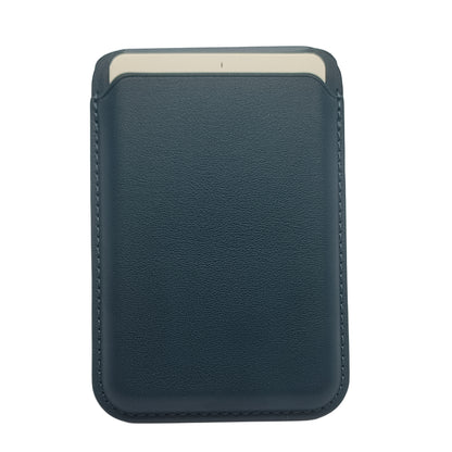 Leather Magsafe Wallet with Mobile Stand