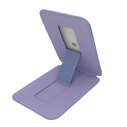 Leather Magsafe Wallet with Mobile Stand