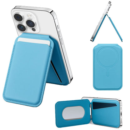 RYLANQ Vegan-Leather Magnetic Wallet Stand