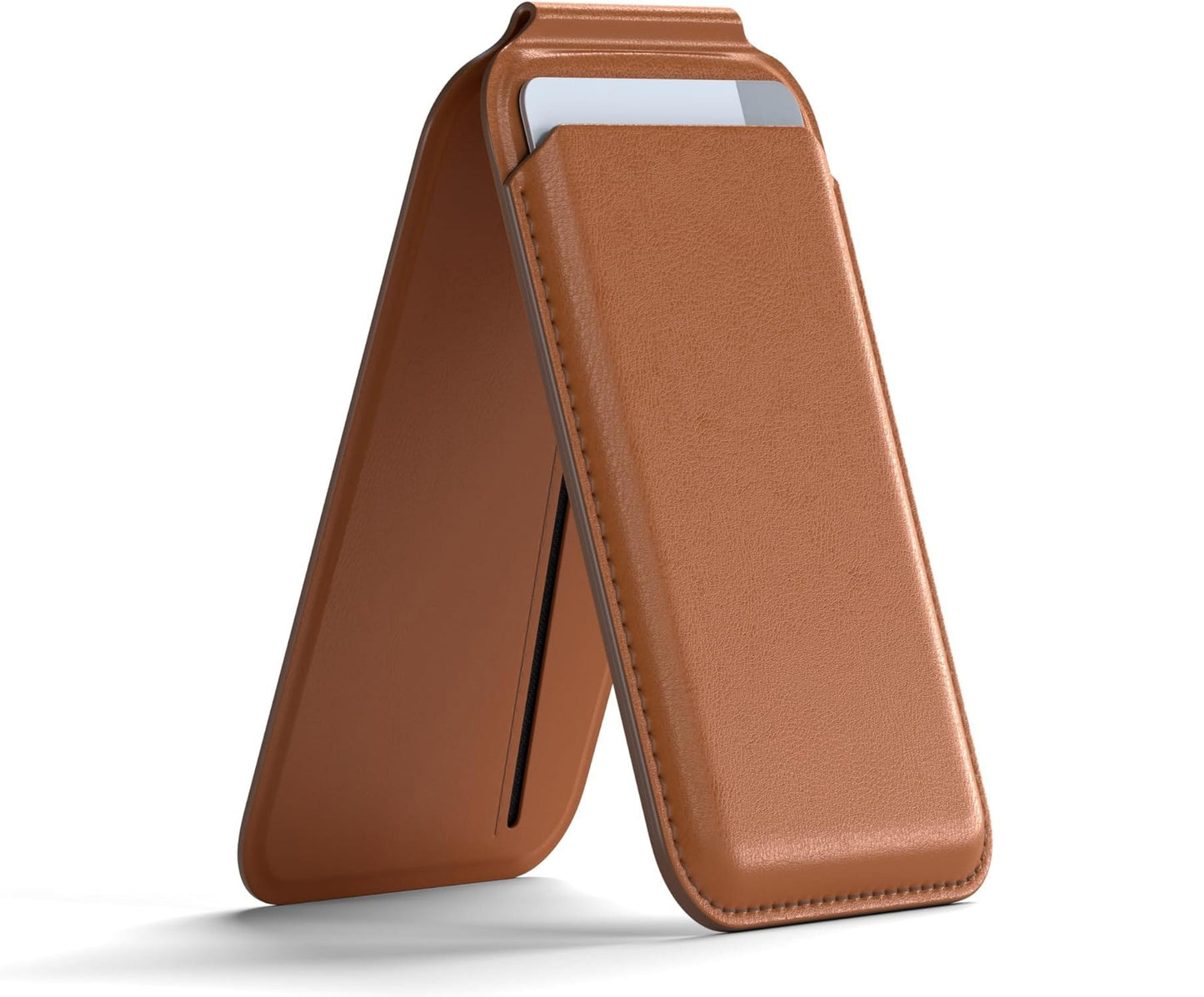 RYLANQ Vegan-Leather Magnetic Wallet Stand